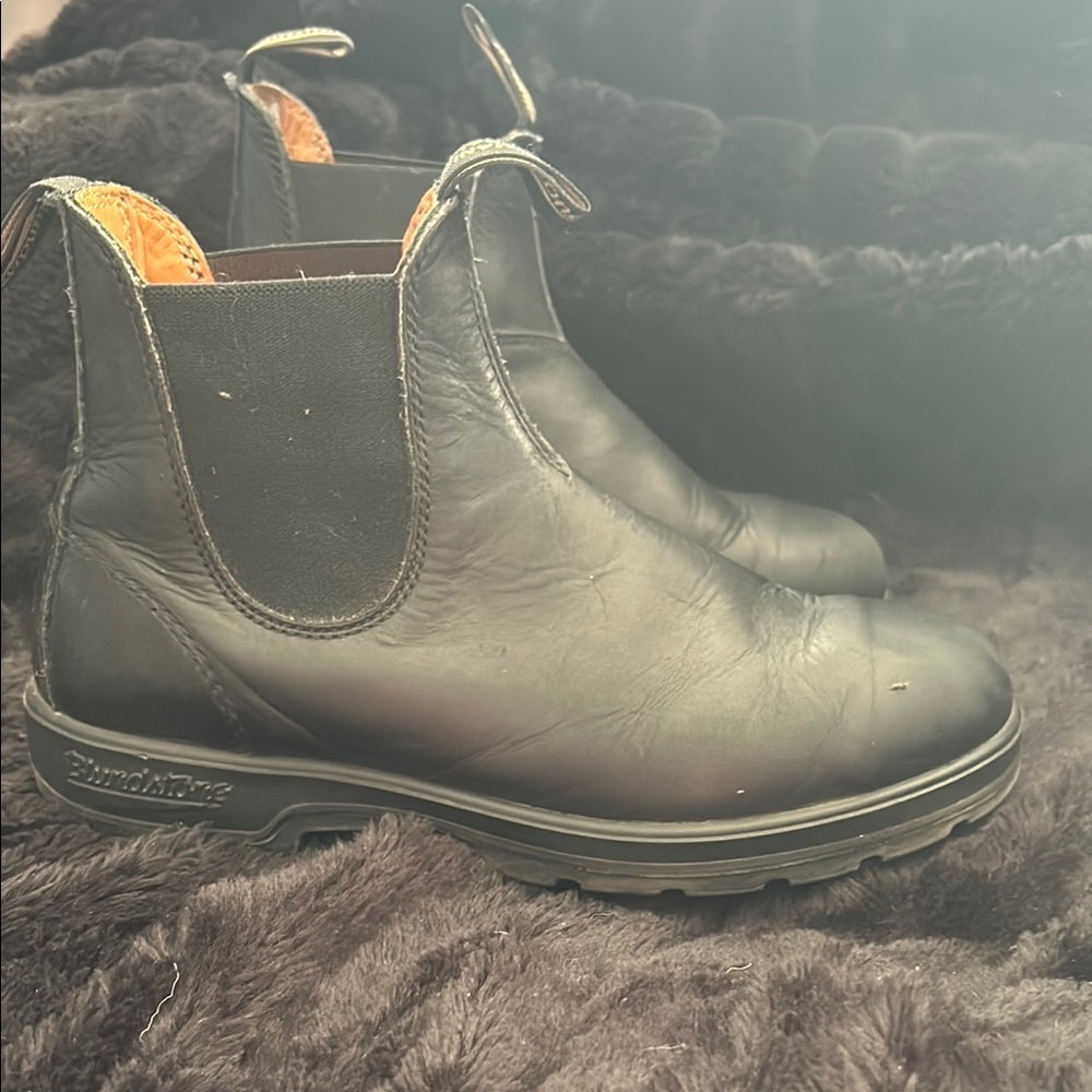 Blundstone Ladies Black Leather Boots